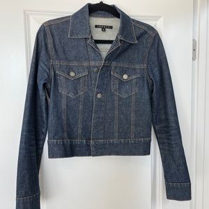 Theory jean jacket size small